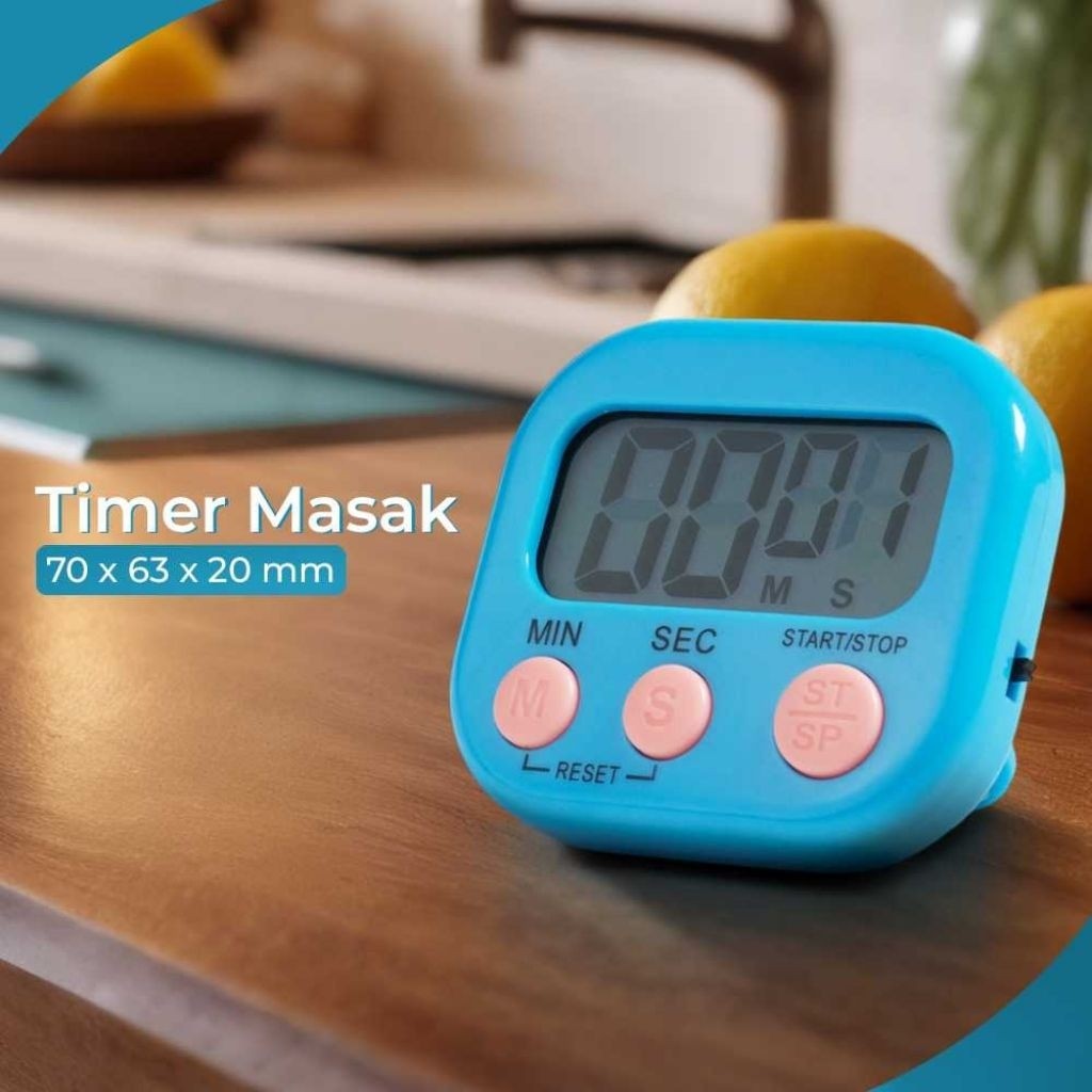 LS - Timer Masak Dapur LCD Kitchen Countdown Clock - DOL-118