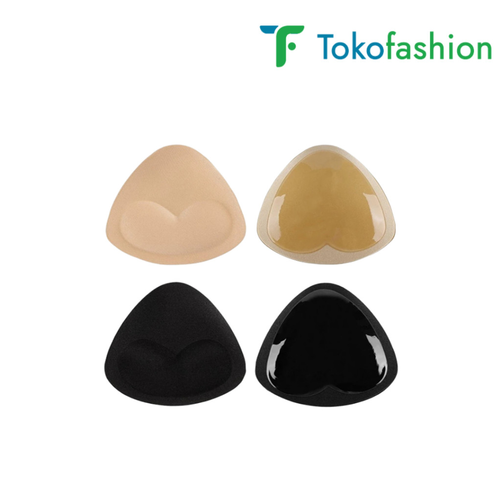 Tokofashion Bra Pad Push Up Bra Pad Silicone Bra Tempel Silikon Bra Tempel  Pad Silicone Bra BTP763