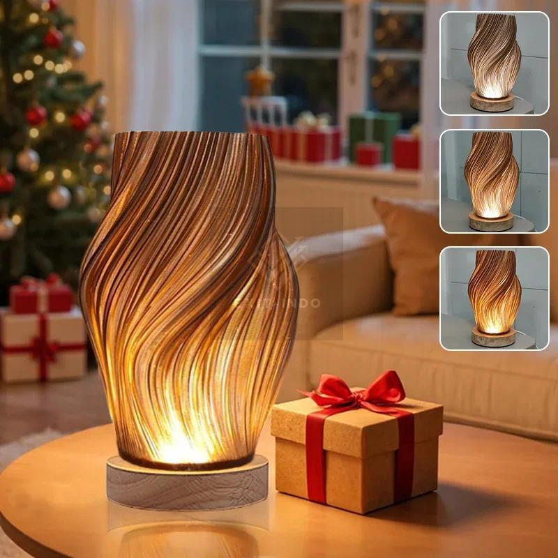Lampu Meja LED Minimalis USB 5V Dimmer Table Lamp Kamar Tidur