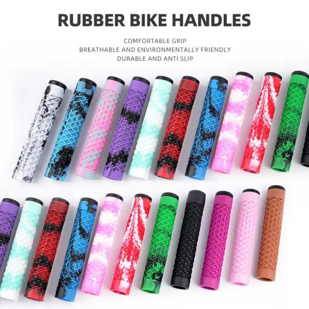 Foto Polso Handgrip Hand Grip Waffle Hansfat Silikon Rubber Original Sepeda MTB Seli BMX Skuter