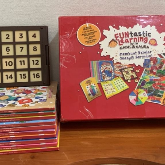 Original Funtastic Learning Mizan preloved buku anak bermain