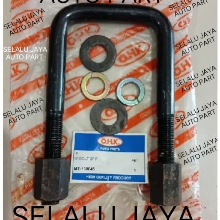 U BOLT/BOHEL KLEM PER DEPAN 5 INCH CANTER PS 100 ASLI OHK JAPAN 1PCS