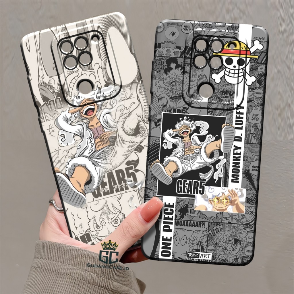 Case Compatible For Redmi Note 9 Pro - Redmi Note 9 Softcase Pelindung Kamera Motif Anime Keren
