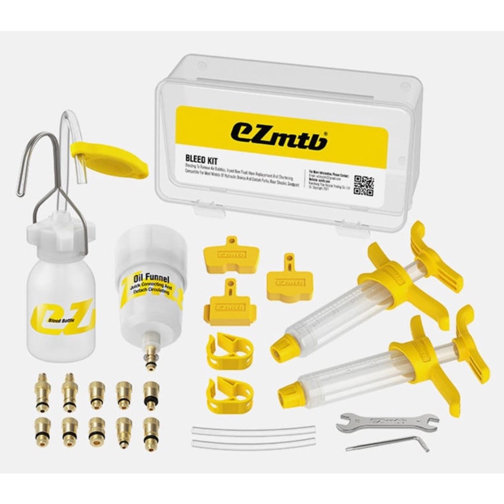 Foto EZMTB Alat Bleeding Kit Set Sepeda Universal Bleeding Tool Hydraulic Brake untuk shimano Tektro Sram avid