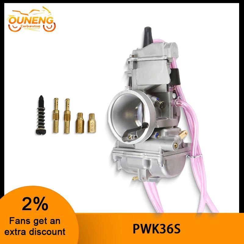 Motorcycle Carburetor PWK36S PWK38S For Keihin Kawasaki Ktm 250exc TE250 SX125 YZ125 KX125 YZ250  UT