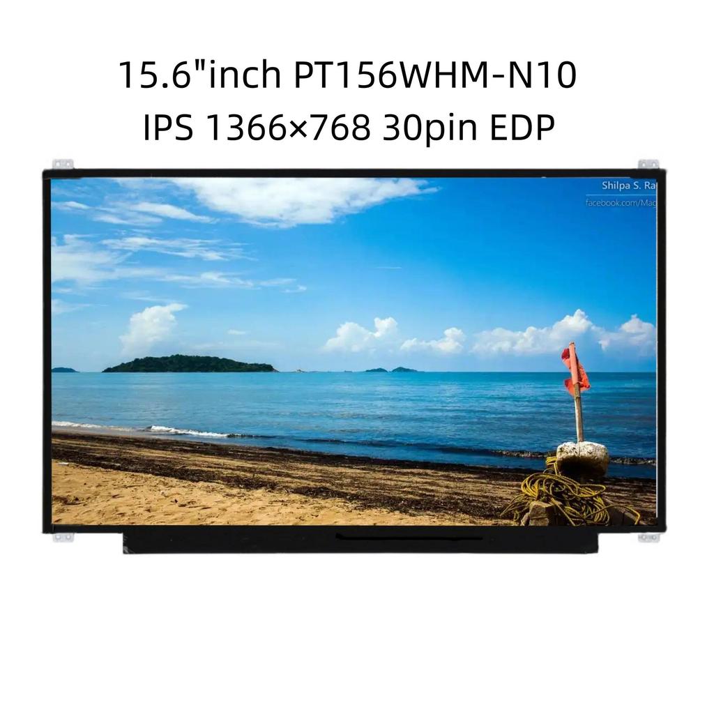 PT156WHM-N10 IPS 1366×768 EDP 15.6"inch 30pin Panel matrix laptop LCD LED Screen