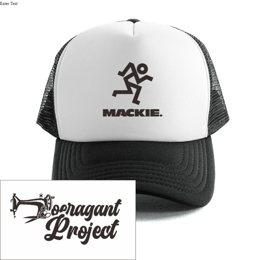 topi jaring mackie / topi trucker hat mackie