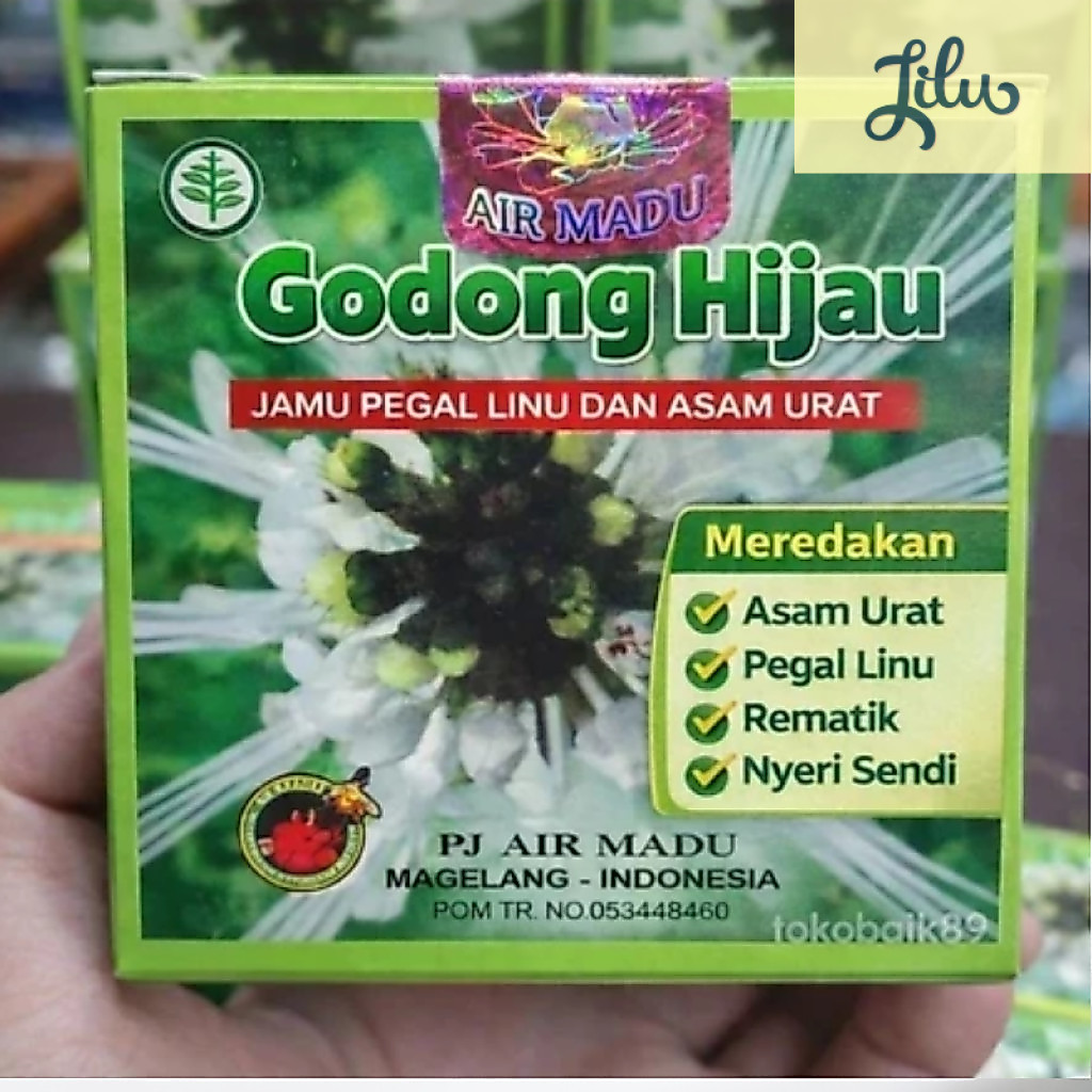 ORI 100 % [ nayaherbalstore ] GODONG IJO ISI 10 SACHET READY SIAP KIRIM ASLI GODONG IJO KAPSUL Obat 