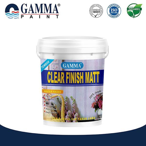 CLEAR FINISH MATT - 20L PAIL - Cat Proteksi & Coating Tembok Clear WB