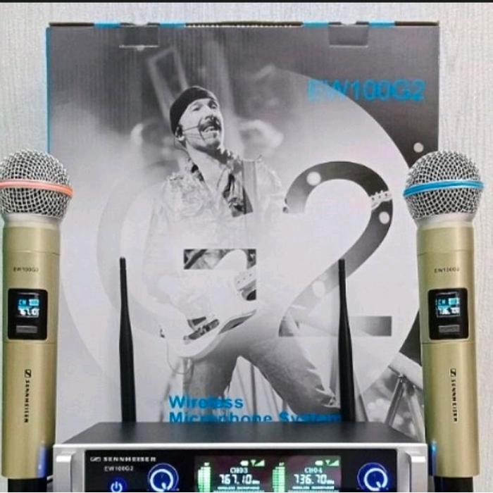 MIC WIRELESS SENNHEISER EW100 G2 / EW100 G2 HANDHELD