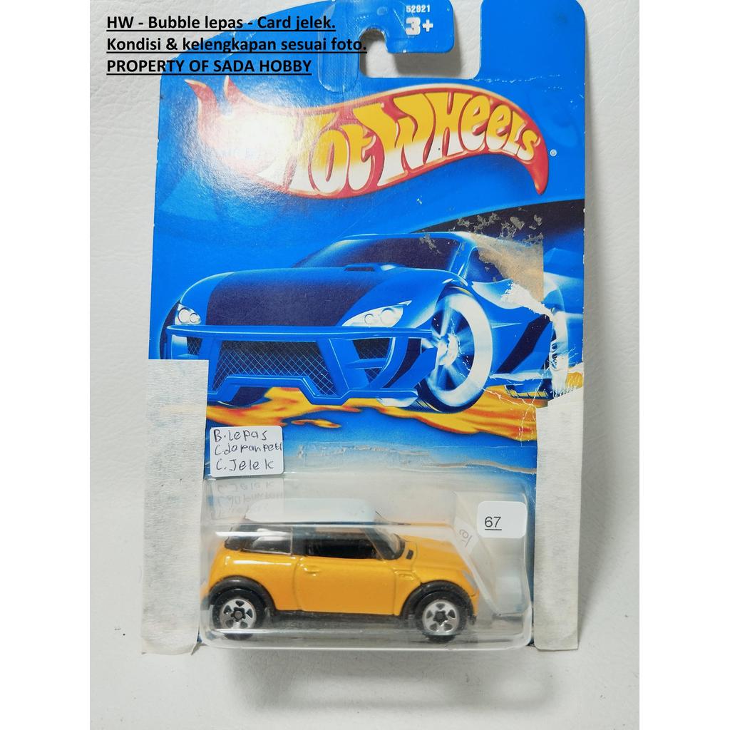 Hot Wheels Hotwheels 2001 Mini Cooper Kuning