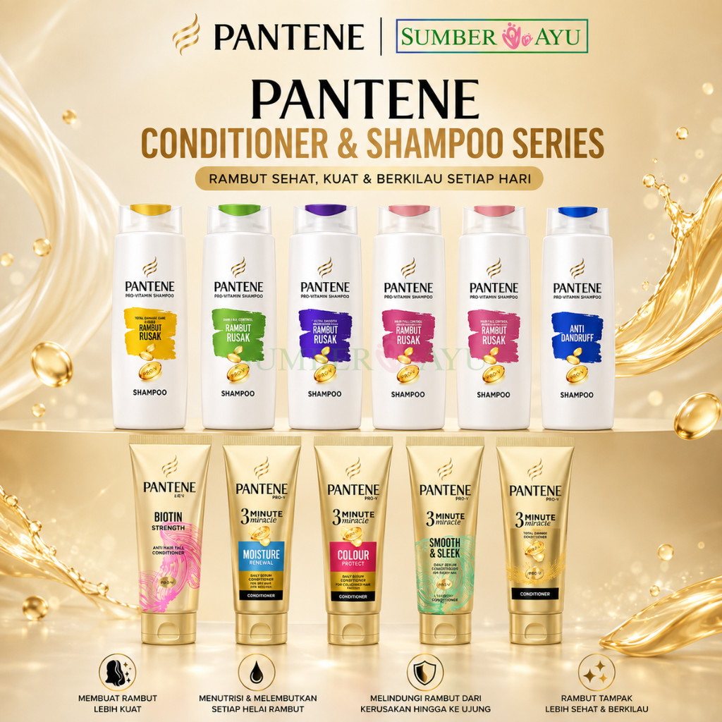 SUMBER AYU | PANTENE CONDITIONER & SHAMPOO SERIES