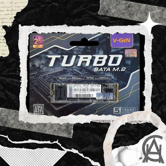SSD VGEN M.2 256Gb / SSD V-Gen Turbo V-Nand M2 2280 256 GB sata
