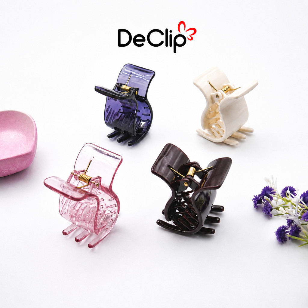 Declip Jepit Rambut Korea 3cm Jepit Capit Gigi 3