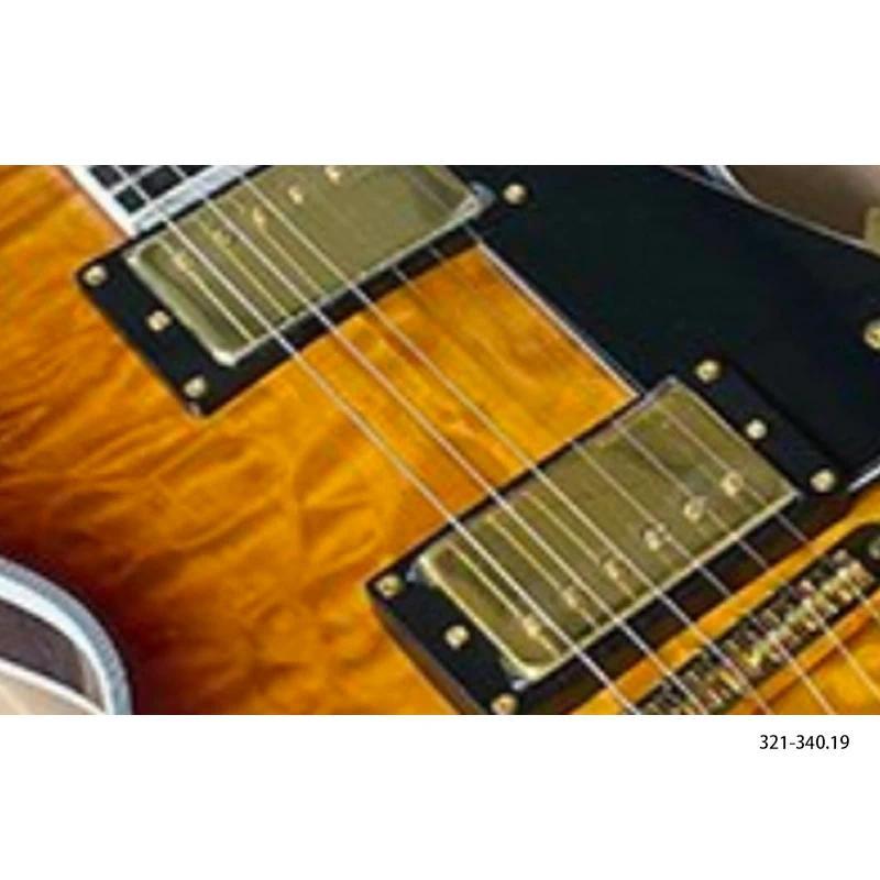 Single cut Electric Guitar Flame Maple Top