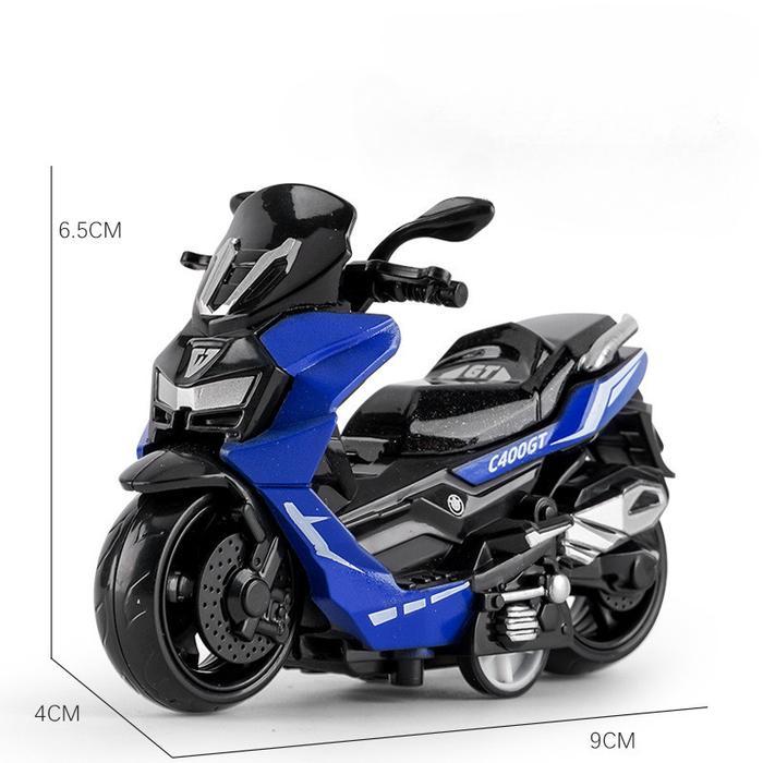 Motor Ninja Motor Mainan Anak/Motor Nmax Alloy Motorcycle Klasik Jadul Unik Motor Mainan Anak/Nmax A