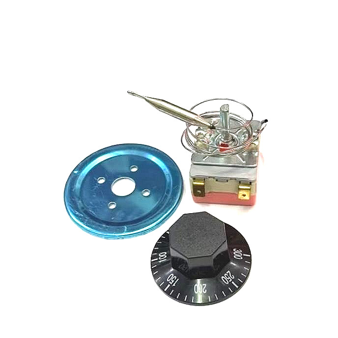 Thermostat Suhu Control 50 - 300 Celcius Switch Cup Sealer Press Juice Oven NC Kapiler Jus Press Gel