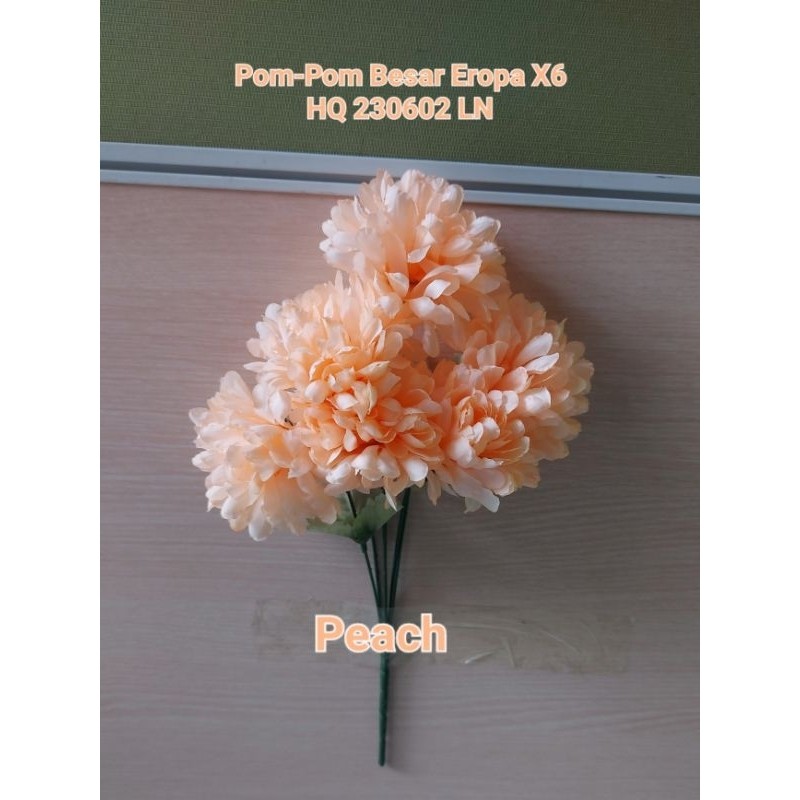 TERBARU Pom-Pom Besar Eropa X6 [HQ 230602 LN]