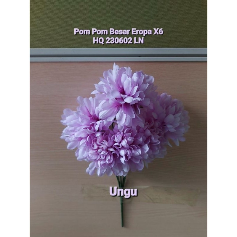 TERBARU Pom-Pom Besar Eropa X6 [HQ 230602 LN]