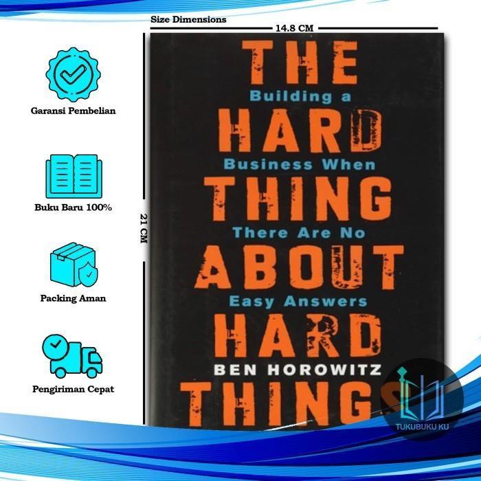 The Hard Thing About Hard Things - Ben Horowitz (English) - beenbooks.id