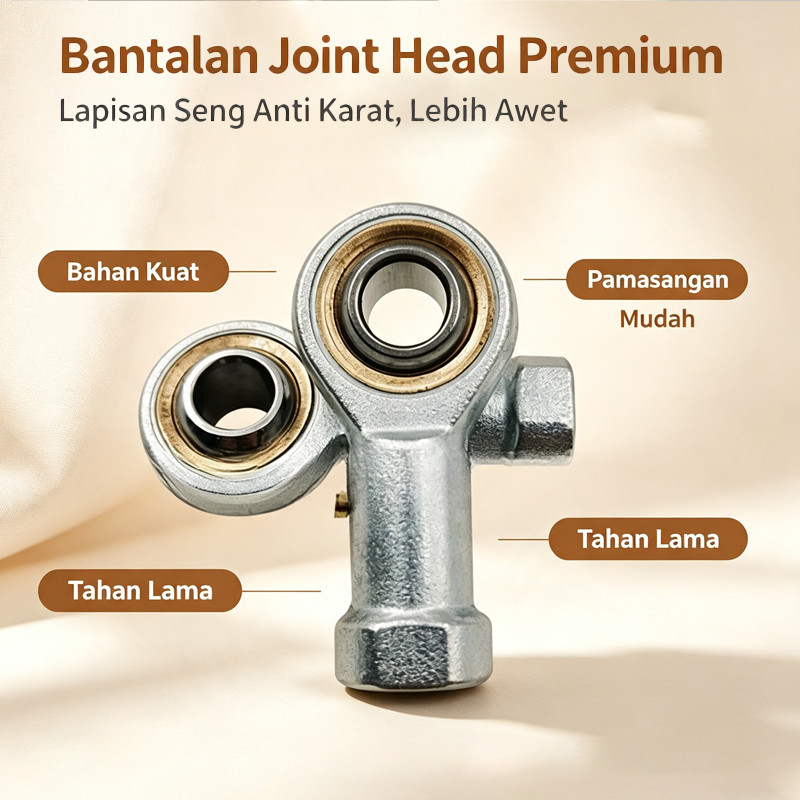 Join M5 M6 M8 M10 Joint 5 Rod Bearing 10 6 8 End PHS Joint Bearing Ball Bearing