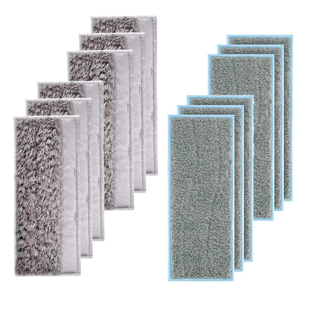 Replacements Washable Wet Mopping Pads For IRobot Braava Jet M6, Dry Mopping Pads For IRobot Braava 