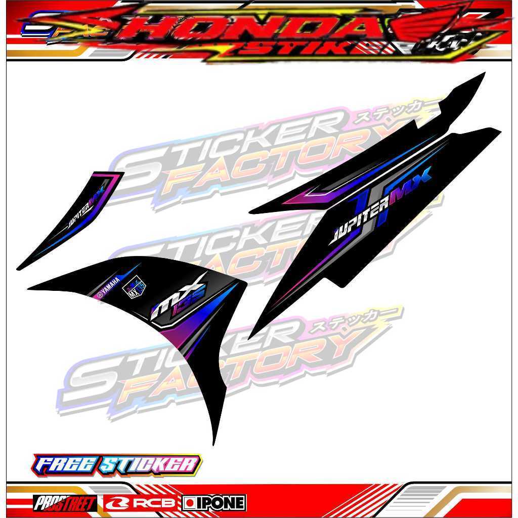 STRIPING VARIASI JUPITER MX NEW 135 / STICKER LIST VARIASI MOTOR JUPITER MX NEW 135