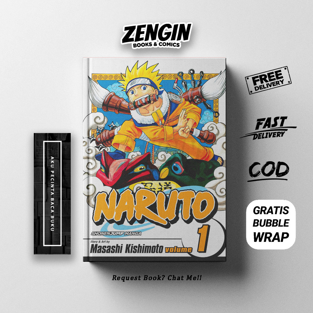 Komik Naruto  (1-50 manga) - English