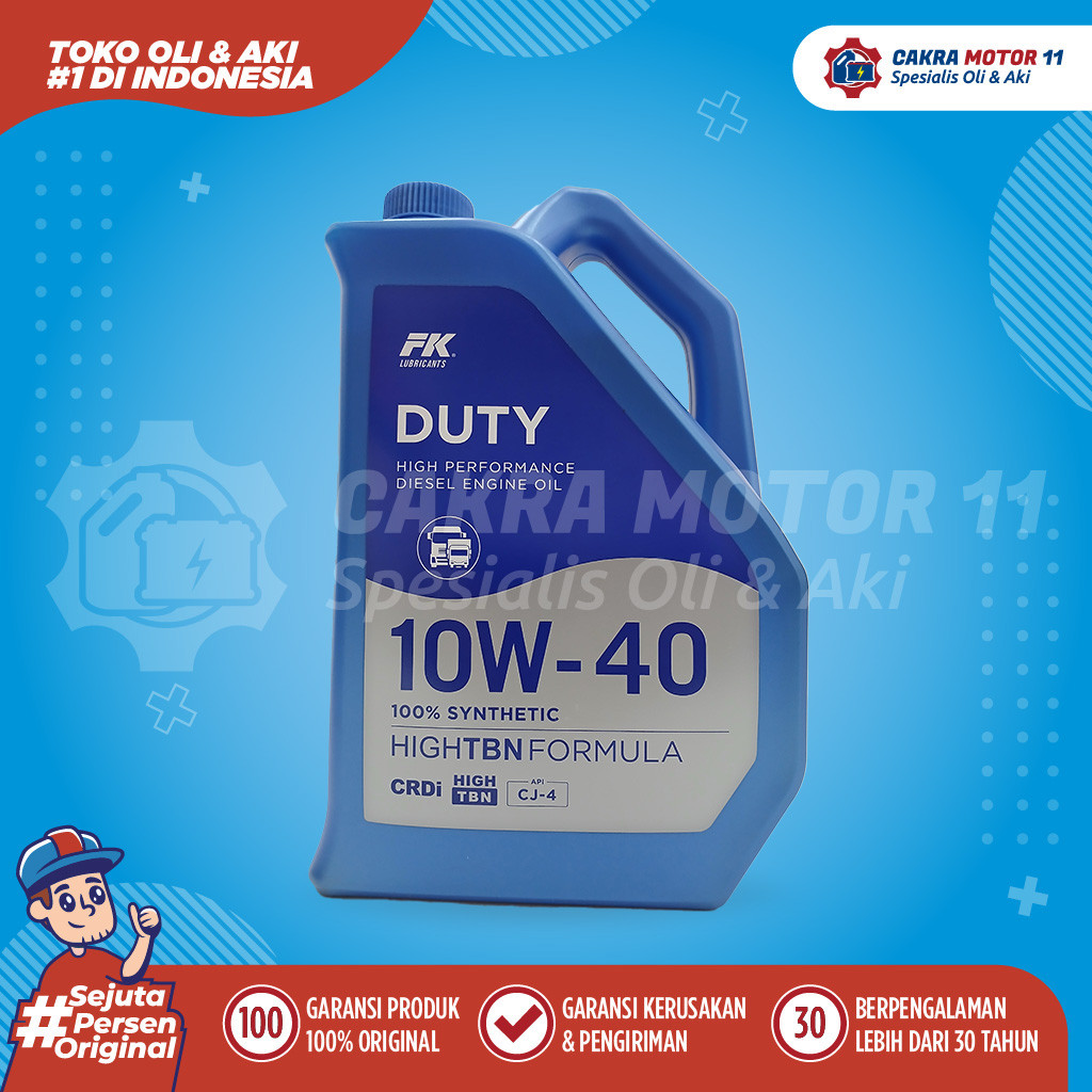 Fk Massimo Duty Cj-4 10w40 4lt