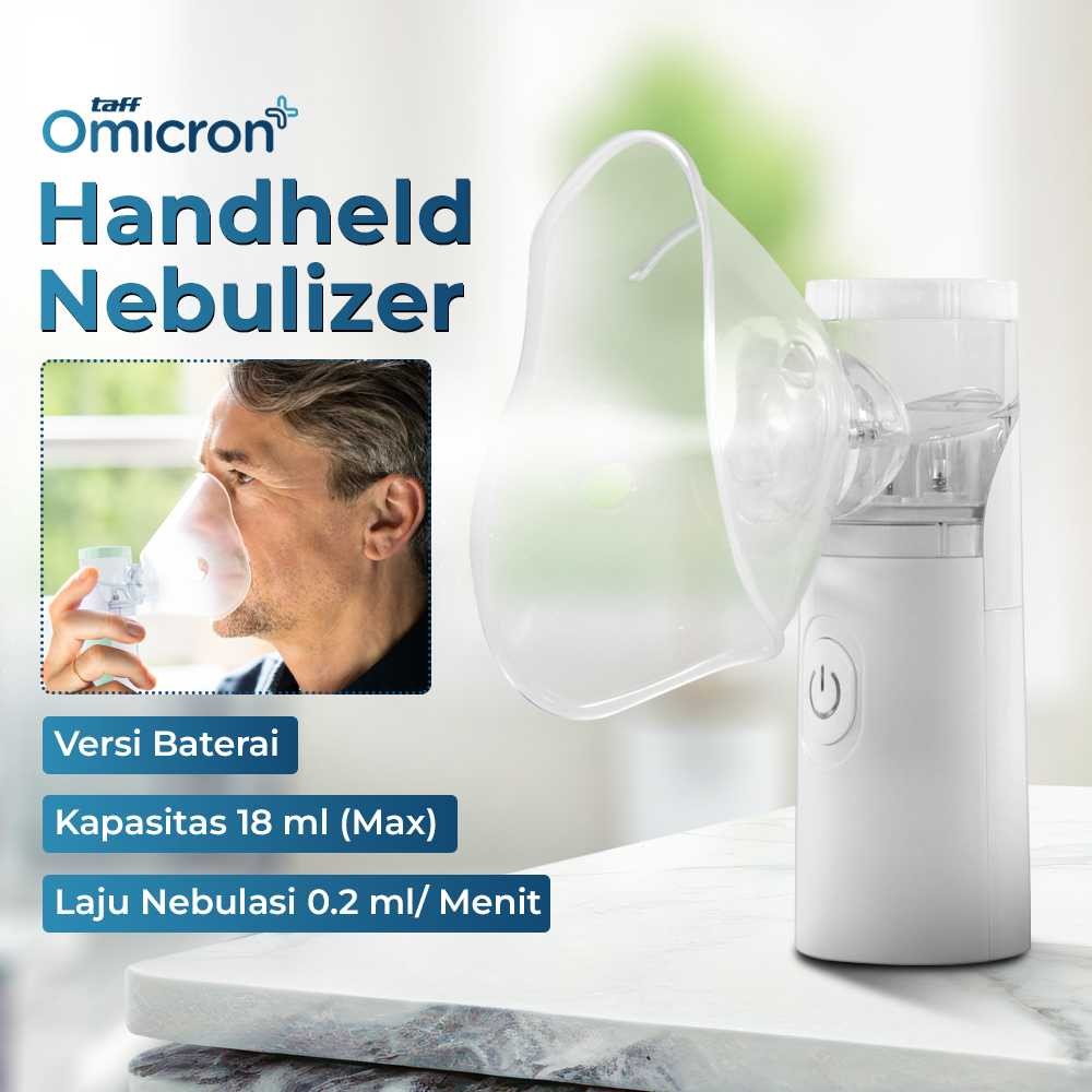 MAREGE SOLUTION - Alat Terapi Pernapasan Mesh Nebulizer Portable Inhaler Uap Medis