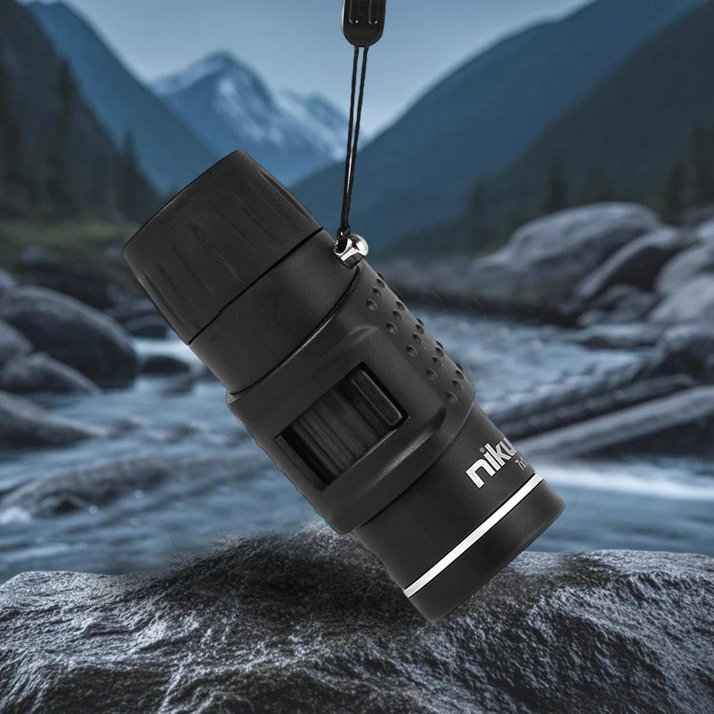 Teropong Mini HD Night Vision Teleskop Zoomable Waterproof Portable Focus 10X Scope - Terbaik untuk 