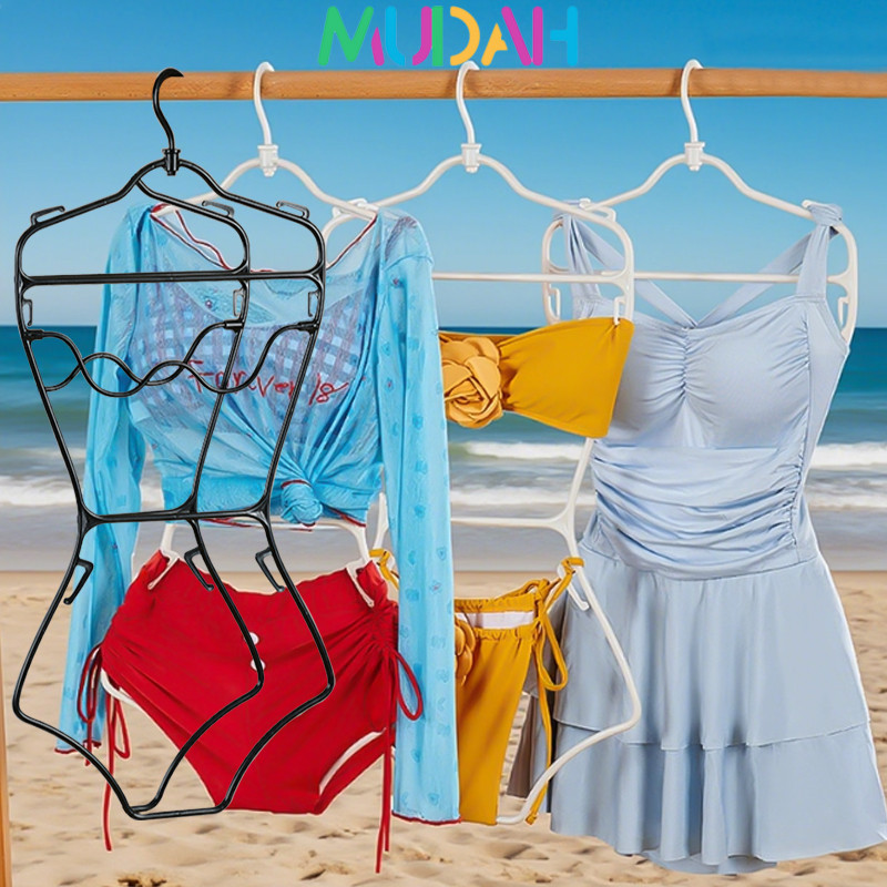 Wanita Hanger Pajangan Baju Renang  Gantungan Setelan Bikini Untuk Display Toko Baju