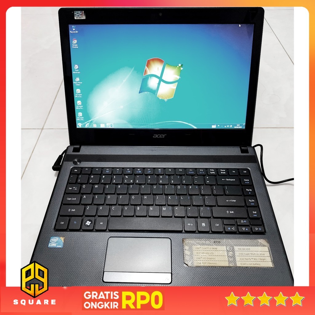Laptop Acer Aspire 4739 Core i3 14inch HDD 500GB