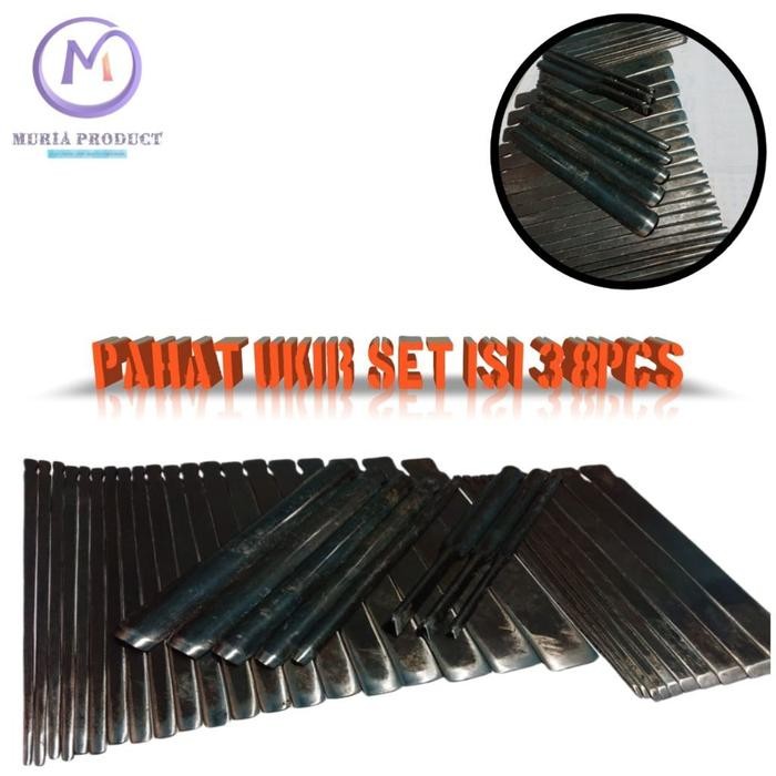COD alat pahat ukir kayu jepara set isi 38 pcs dan set isi 5 pcs pahat kol bubut pahat bonsai tebal 