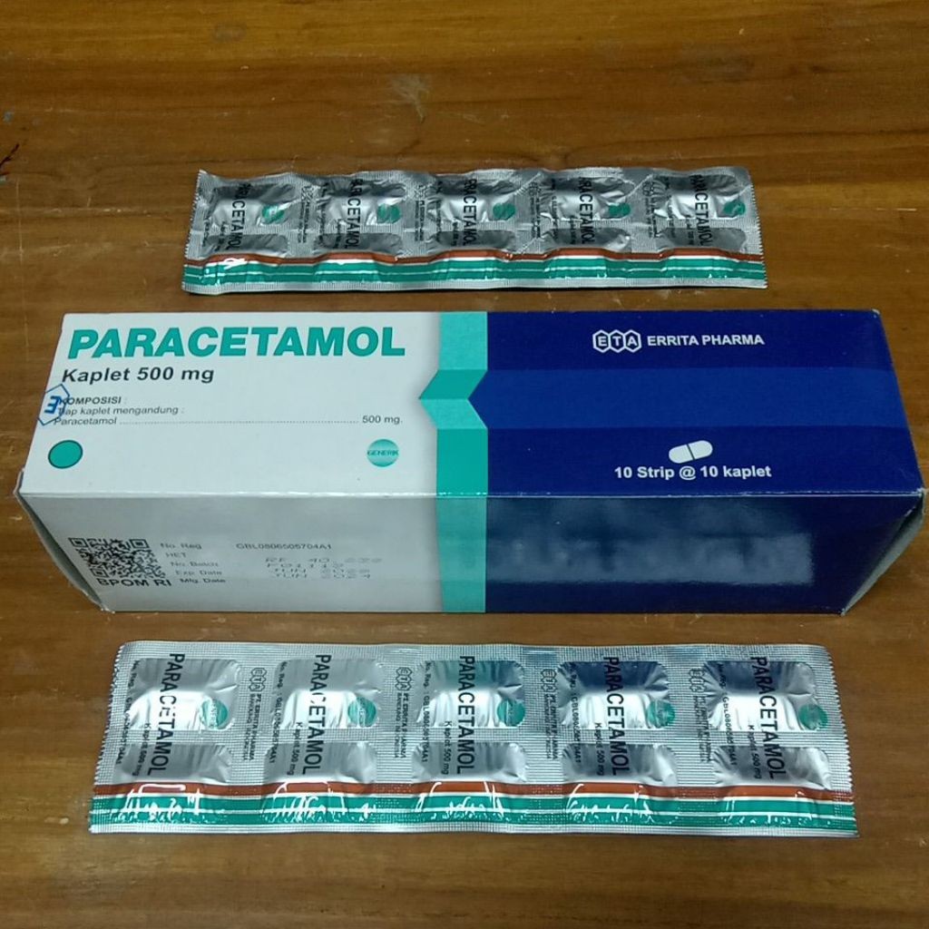 Paracetamol ETA 1 Strip 10 Tablet Paracetamol