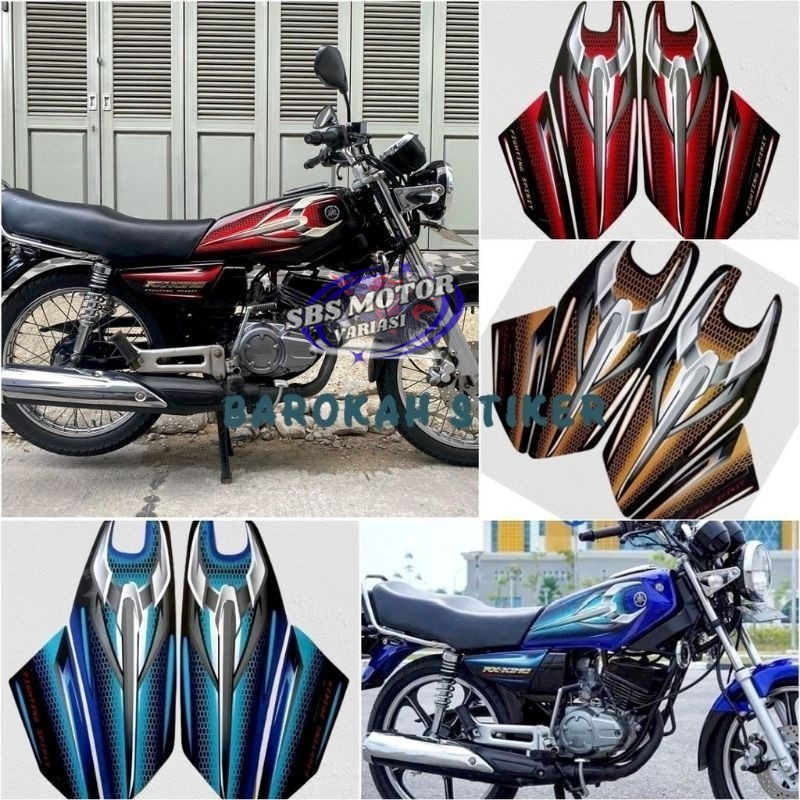 STICKER / STRIPING SET YAMAHA RX KING 2000++