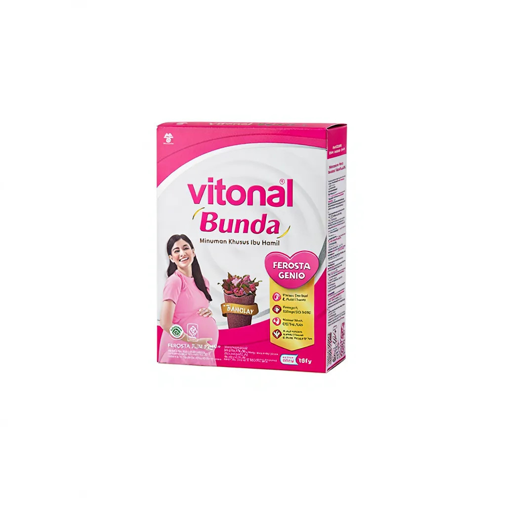 Vitonal Bunda Cokelat 125gr Ferosta Genio Susu Bergizi Untuk Ibu Hamil dan Janin Sehat