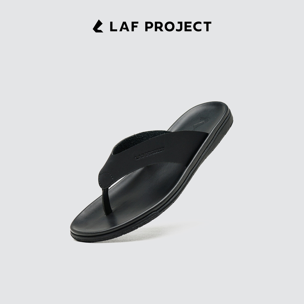 LAF Project - Sandal Jepit Flipper Kulit Casual Pria - Zayn