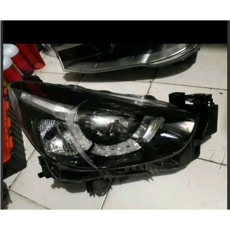 lampu depan lampu besar lampu utama headlamp mazda 2 skyactiv