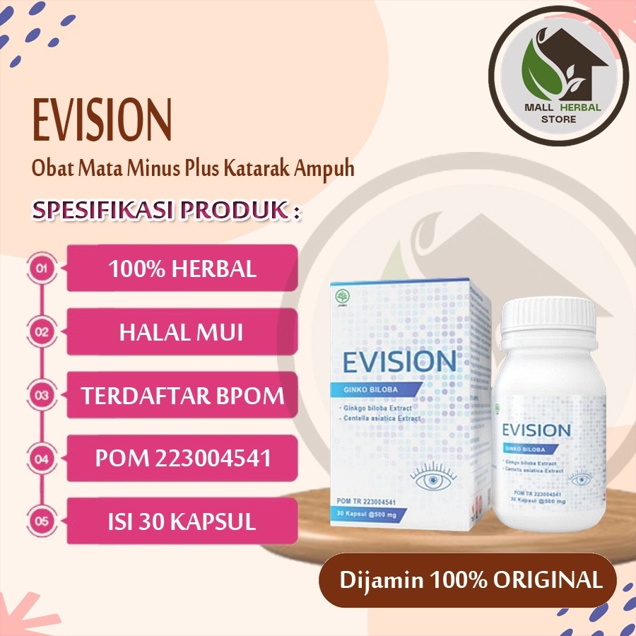 EVISION KAPSUL VITAMIN MATA ORIGINAL
