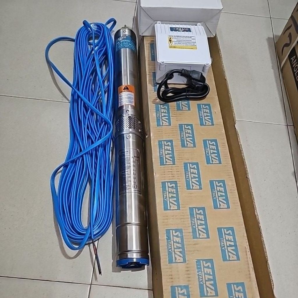 Pompa Satelit Pompa Air Celup Sumur Bor 3inc Cap 30mtr 40mtr