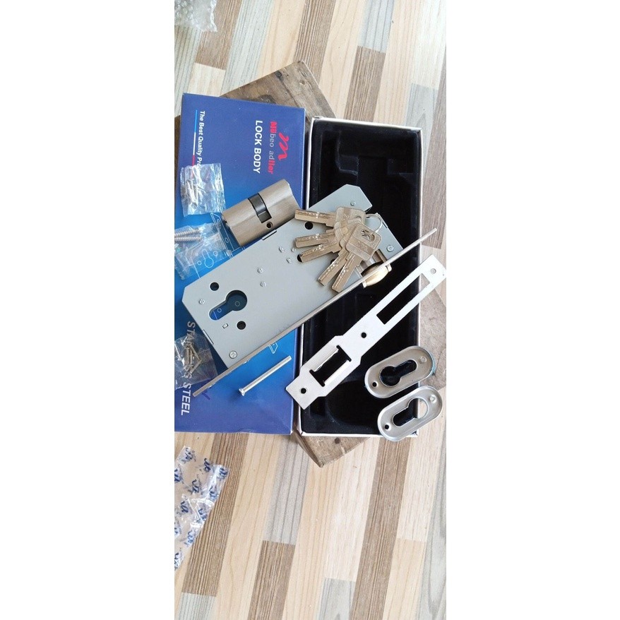 Body pelor Muller kunci pintu kupu tarung Stainless Steel