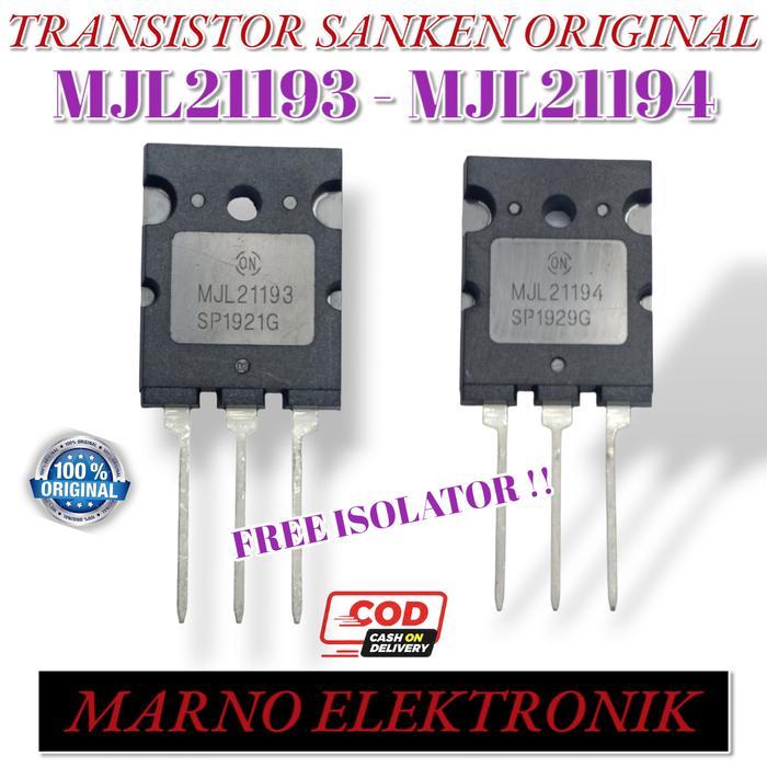 TR TRANSISTOR MJL21193 MJL21194 MJL 21193 21194 ASLI ORIGINAL (ORI)