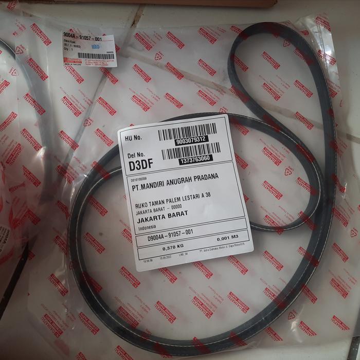 Fan belt fanbelt tali kipas avanza xenia 2012 2013 2014 2015 ori quality