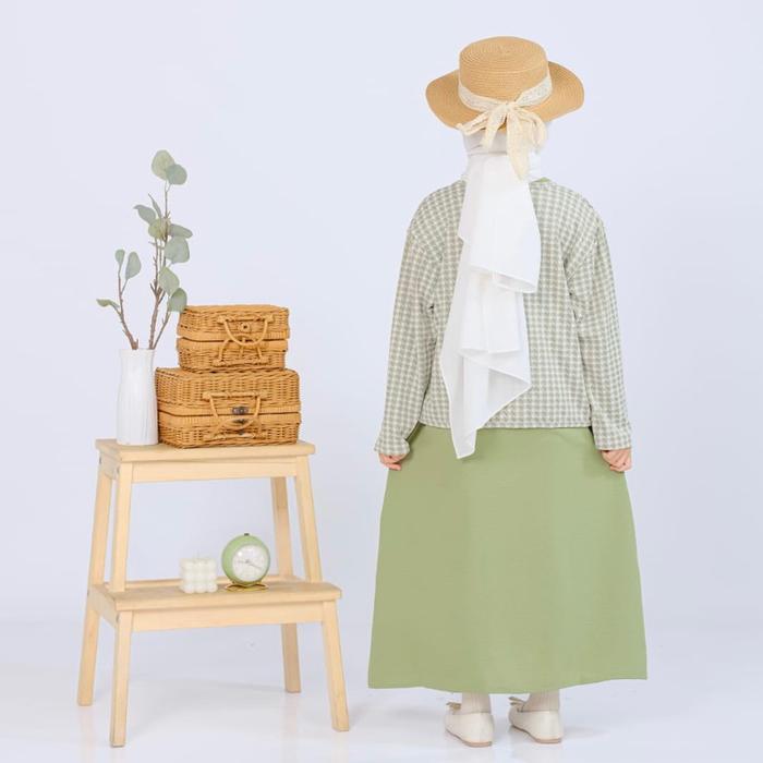 2-6TH GAMIS ANAK PEREMPUAN ZAHRA BLAZER KNIT - Black, 2