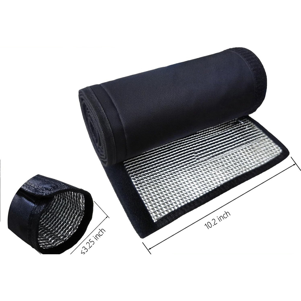 3-Layer AC Line Insulation Protector Outdoor Pipe Insulation Cover Copper Duct Insulation Sleeve for