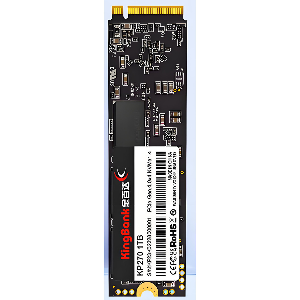 KingBank KP270 SSD NVMe M.2 PCIe 1TB 2TB Solid State Disk 2280 Internal Hard Drive for Laptop Deskto
