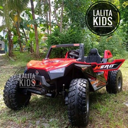 MOBIL AKI UNTUK DEWASA JEEP BUGGY MONSTER SUPER JUMBO 24 VOLT || YUKITA 1928 || KYZ 02