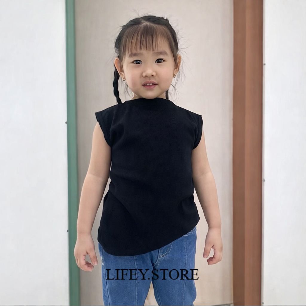Luisa Top Baju Anak Atasan Murah Anak Blouse Fashion Anak Rib Knit