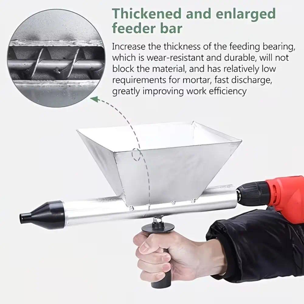 Carbon Steel Grouting Applicator Automatic Timing Speed Regulating Grouting Machine Cement Grouting 